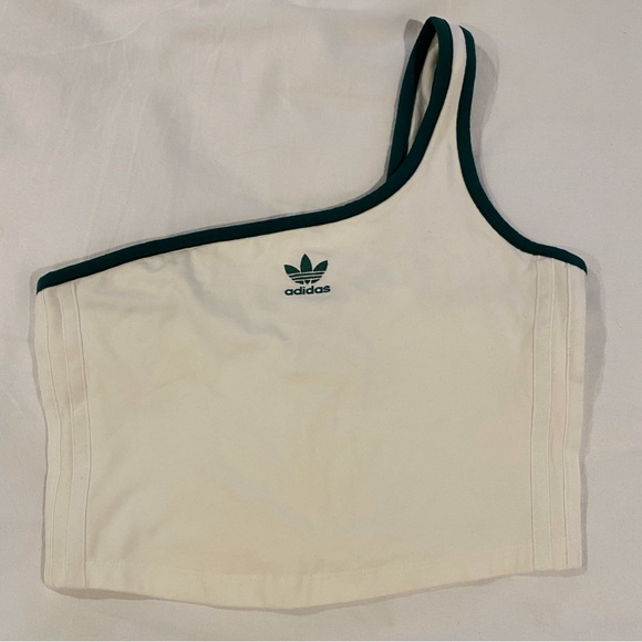 adidas Tops - Adidas > Crop top one shoulder tank